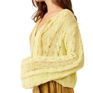 Free People bell sleeve cardigan